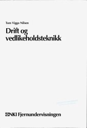 book Drift og vedlikeholdsteknikk