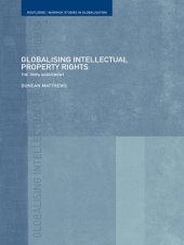 book Globalising Intellectual Property Rights: The Trips Agreement