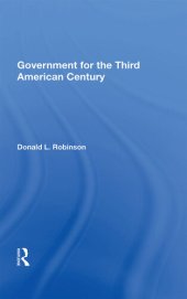 book Government for the Third American Century