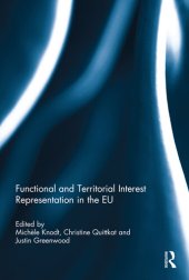 book Functional and Territorial Interest Representation in the EU