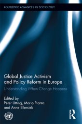 book Global Justice Activism and Policy Reform in Europe: Understanding When Change Happens