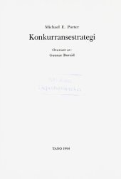 book Konkurransestrategi