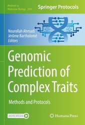 book Genomic Prediction of Complex Traits : Methods and Protocols