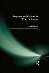 book Freedom and Culture in Western Society