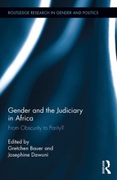 book Gender and the Judiciary in Africa: From Obscurity to Parity?