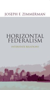book Horizontal Federalism: Interstate Relations