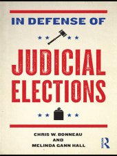 book In Defense of Judicial Elections