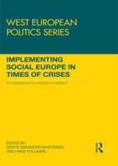 book Implementing Social Europe in Times of Crises: Re-Established Boundaries of Welfare?