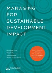 book Managing for Sustainable Development Impact