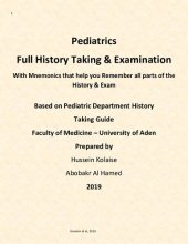 book Pediatrics Full History Taking & Examination