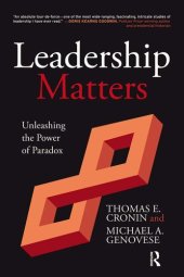 book Leadership Matters: Unleashing the Power of Paradox