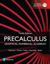 book Precalculus: Graphical, Numerical, Algebraic, Global Edition