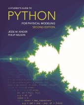 book A Student's Guide to Python for Physical Modeling: Second Edition