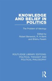 book Knowledge and Belief in Politics: The Problem of Ideology