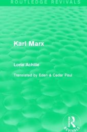 book Karl Marx