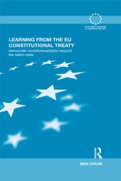 book Learning From the EU Constitutional Treaty: Democratic Constitutionalization Beyond the Nation-State