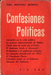 book Confesiones Políticas (Autobiografía cívica)