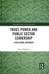 book Trust, Power and Public Sector Leadership: A Relational Approach