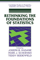 book Rethinking the Foundations of Statistics