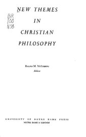 book New Themes in Christian Philosophy