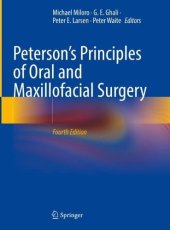 book Peterson’s Principles of Oral and Maxillofacial Surgery