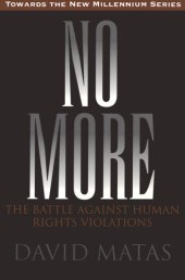 book No More: The Battle Against Human Rights Violations