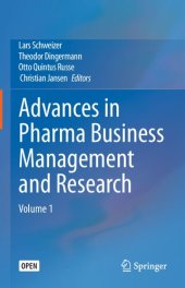 book Advances in Pharma Business Management and Research