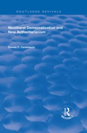 book Neoliberal Democratization and New Authoritarianism