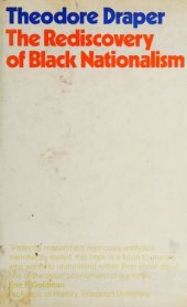 book The rediscovery of black nationalism