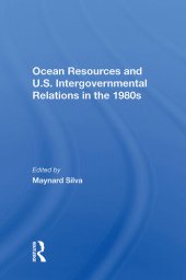 book Ocean Resources and U.s. Intergovernmental Relations in the 1980s