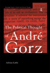 book The Political Thought of Andre Gorz