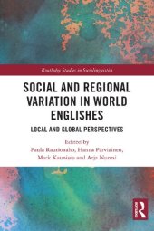 book Social and Regional Variation in World Englishes: Local and Global Perspectives