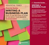 book financial times essential guide to writing a business plan how to win backing to start up or grow your business