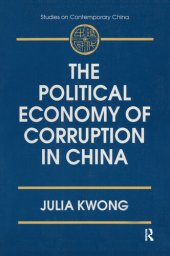 book The Political Economy of Corruption in China