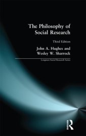 book The Philosophy of Social Research