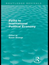 book Paths to International Political Economy