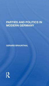 book Parties and Politics in Modern Germany