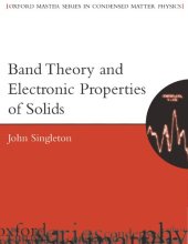 book Band Theory and Electronic Properties of Solids