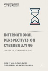 book International perspectives on cyberbullying: prevalence, risk factors and interventions