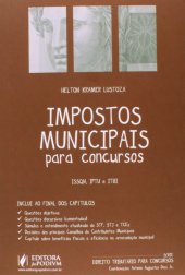 book Impostos Municipais. Para Concursos