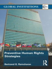 book Preventive human rights strategies