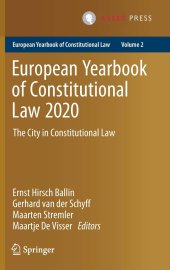 book European Yearbook of Constitutional Law 2020: The City in Constitutional Law