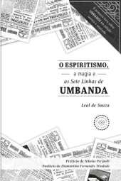 book O Espiritismo, a magia e as Sete Linhas de Umbanda