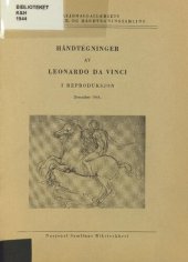 book Håndtegninger av Leonardo da Vinci i reproduksjon