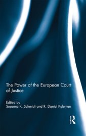 book The Power of the European Court of Justice