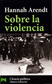 book Sobre la violencia