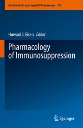 book Pharmacology of Immunosuppression