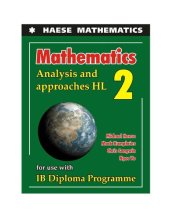 book Haese-Mathematics-Michael-Haese (1) Analysis and Approaches HL2 IB Diploma programme