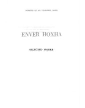 book Enver Hoxha. Selected works