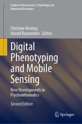 book Digital Phenotyping and Mobile Sensing: New Developments in Psychoinformatics